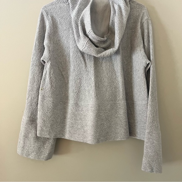 Lululemon Retreat Yourself Hoodie Heathered Core Ultra Light Grey / Nimbus XS/S - Picture 5 of 9